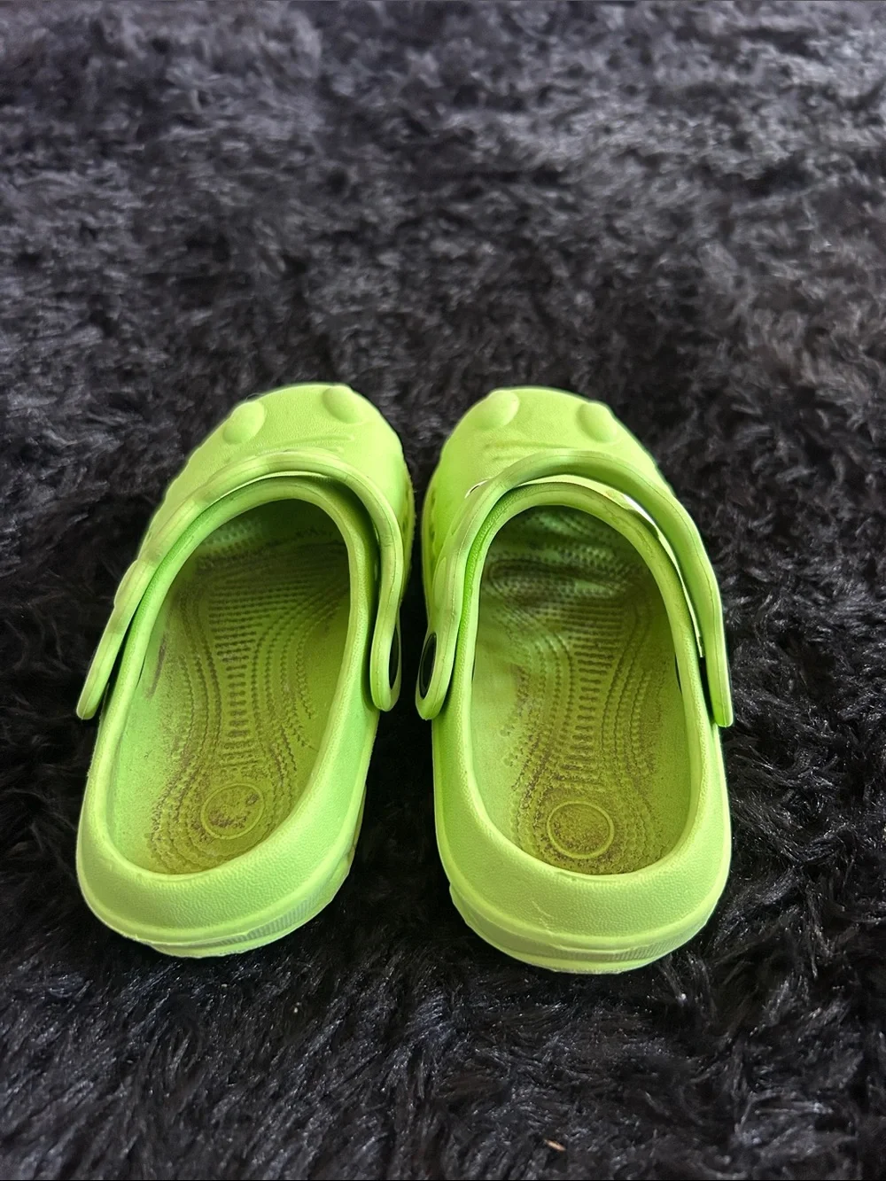 Kids Green Croc-Style Slip-On Shoes - Fun Alligator Design